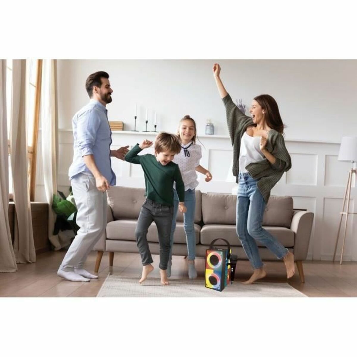 Haut-parleur Bluetooth Karaoké Harry Potter Lexibook – Effets Lumineux & Micro Inclus - Jouets et jeux, Apprentissage et éducation premium pour bébé