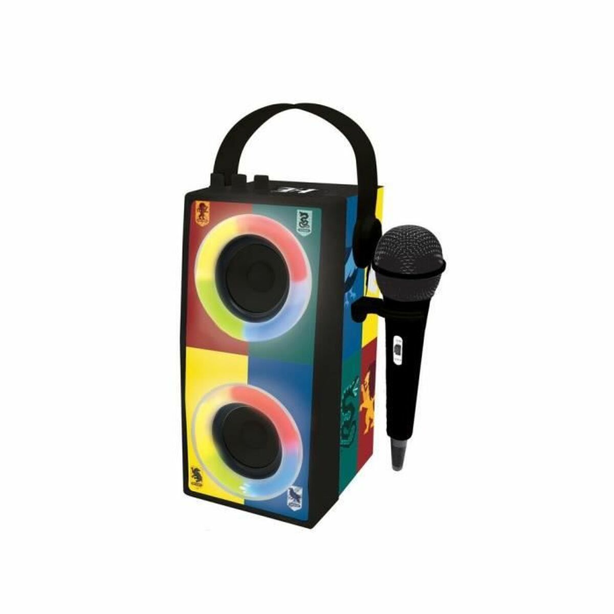 Haut-parleur Bluetooth Karaoké Harry Potter Lexibook – Effets Lumineux & Micro Inclus - Jouets et jeux, Apprentissage et éducation premium pour bébé