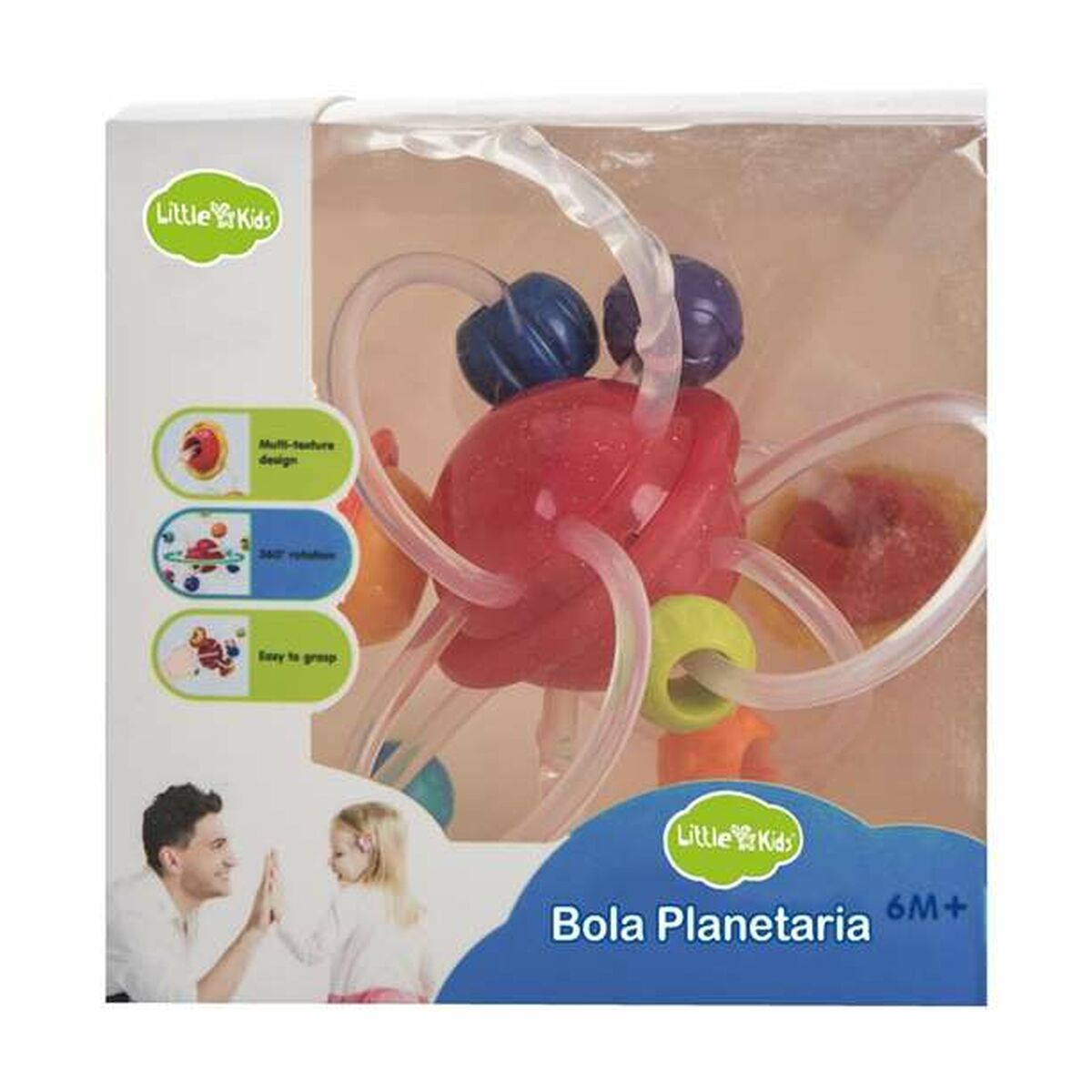 Hochet de dentition Anneaux Planétarium 17 x 16 x 9 cm - Bébé, Jouets pour la petite enfance premium pour bébé
