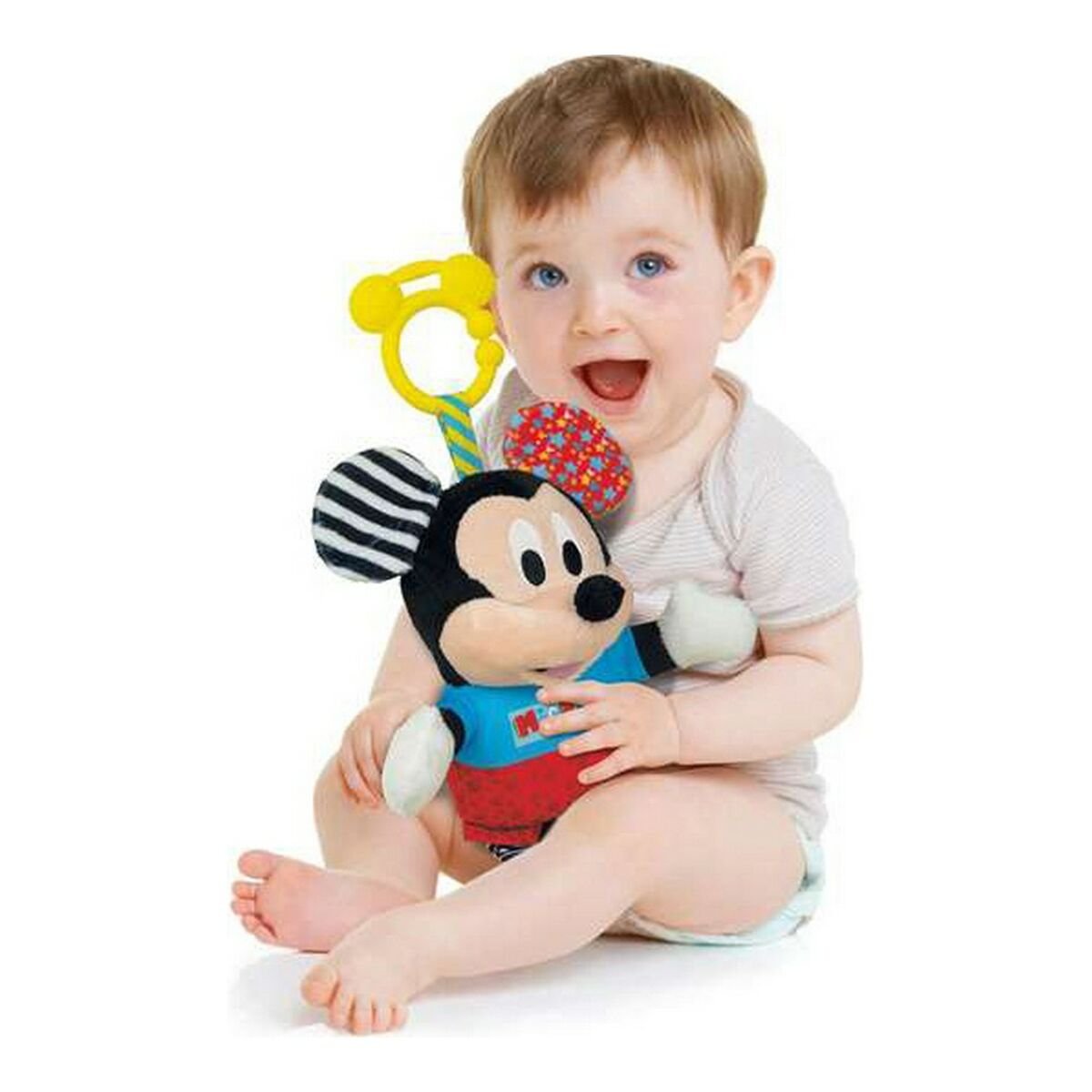 Hochet de dentition Mickey Mouse 17165.1 18 x 28 x 11 cm - Bébé, Jouets pour la petite enfance premium pour bébé