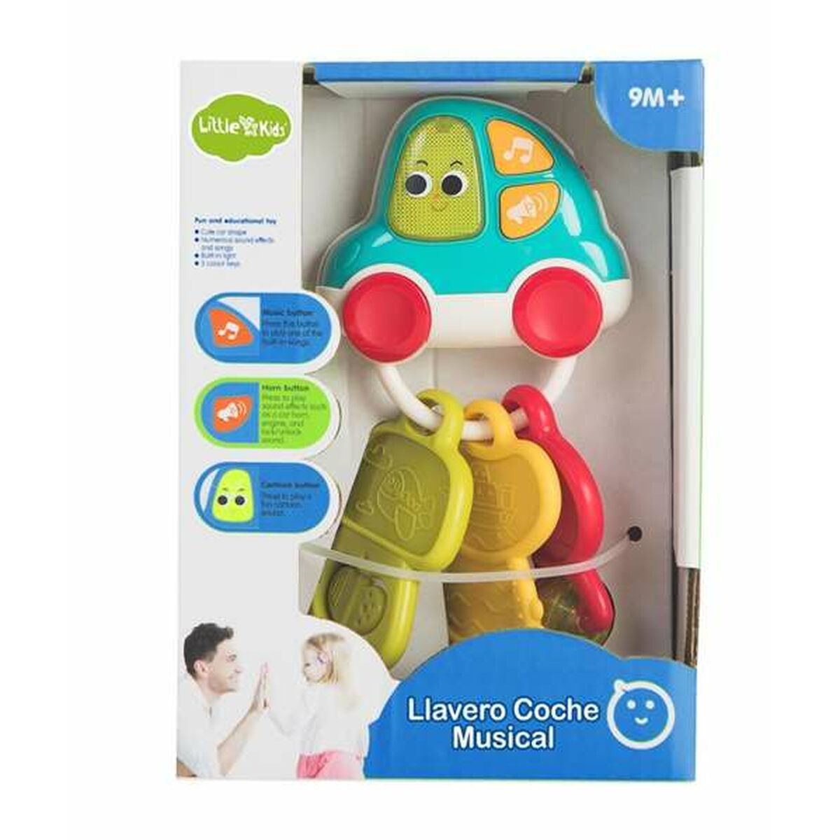 Hochet de dentition pour bébé 10 x 7 x 18 cm - Bébé, Jouets pour la petite enfance premium pour bébé