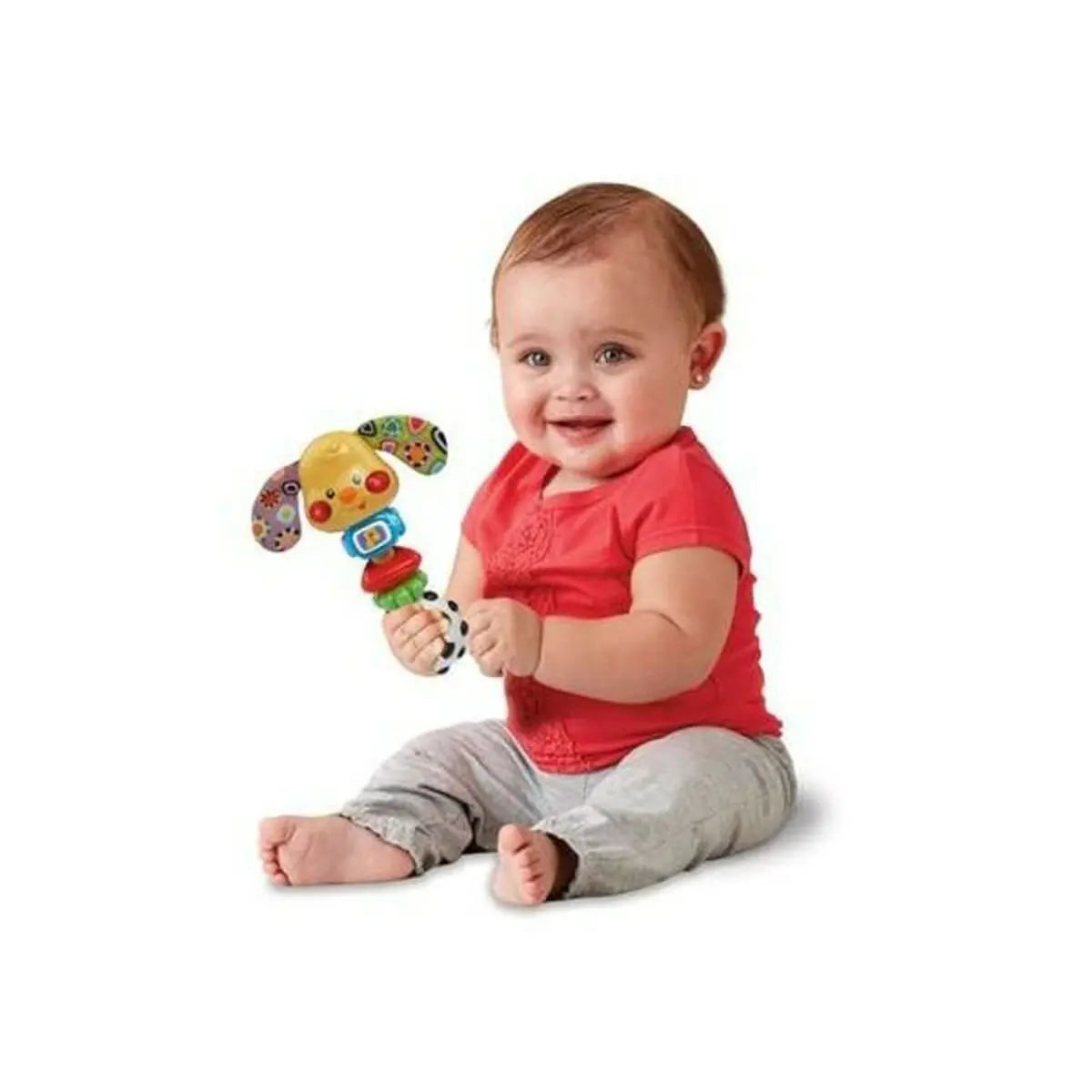 Hochet Puppy Toby Vtech (ES) - Bébé, Jouets pour la petite enfance premium pour bébé
