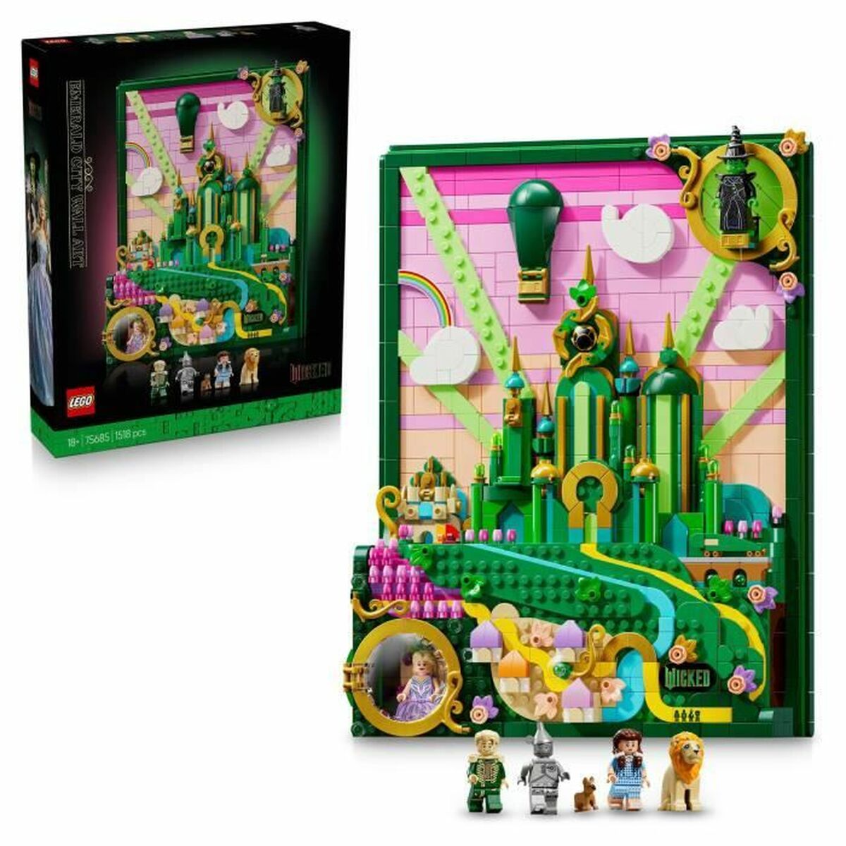 Jeu de construction avec blocs Lego Wicked 75685 1518 Pièces - Jouets et jeux premium pour bébé