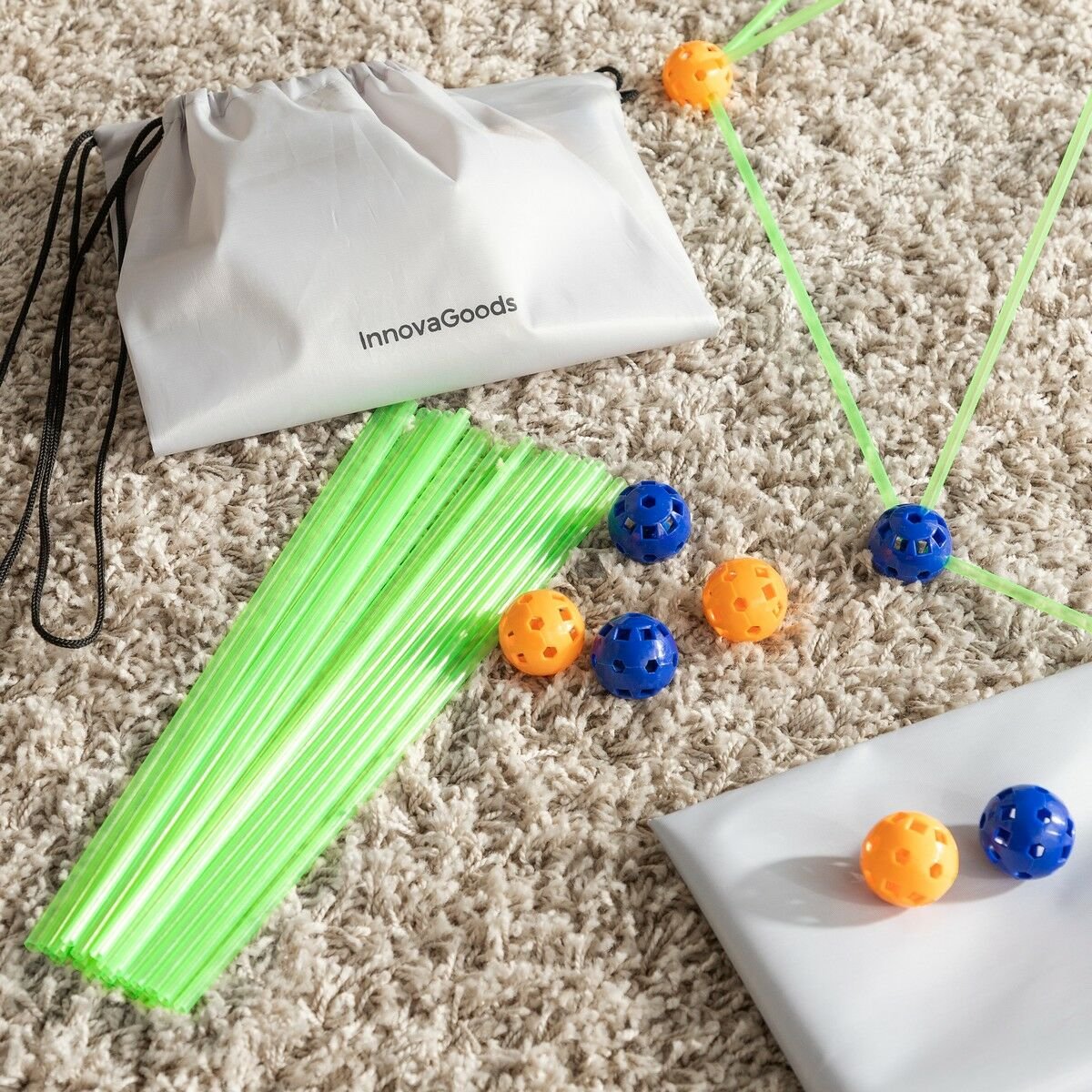 Kit Construction Fort Enfant Fluorescent 85 Pcs - Archikitt InnovaGoods - Jouets et jeux premium pour bébé