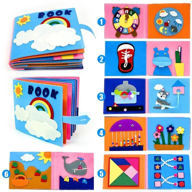 Livre éducatif 3D - Bébé® premium pour bébé