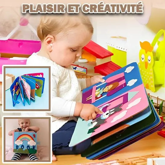 Livre éducatif 3D - Bébé® premium pour bébé