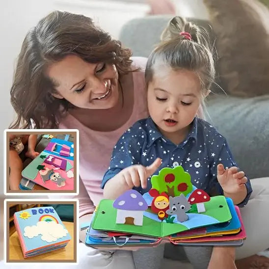 Livre éducatif 3D - Bébé® premium pour bébé