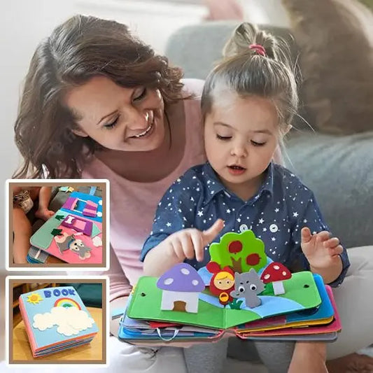 Livre éducatif 3D - Bébé® premium pour bébé