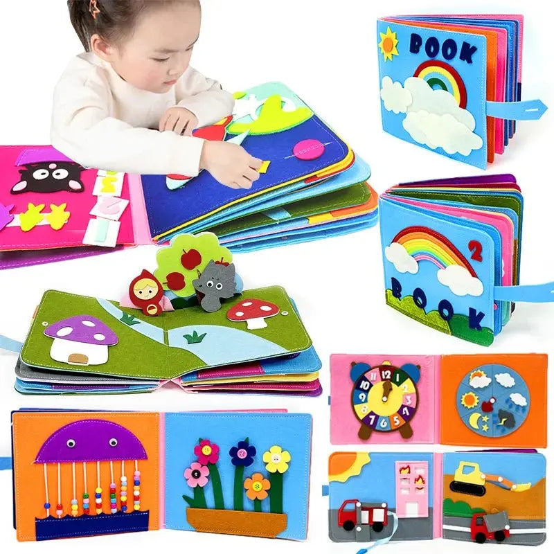 Livre éducatif 3D - Bébé® premium pour bébé