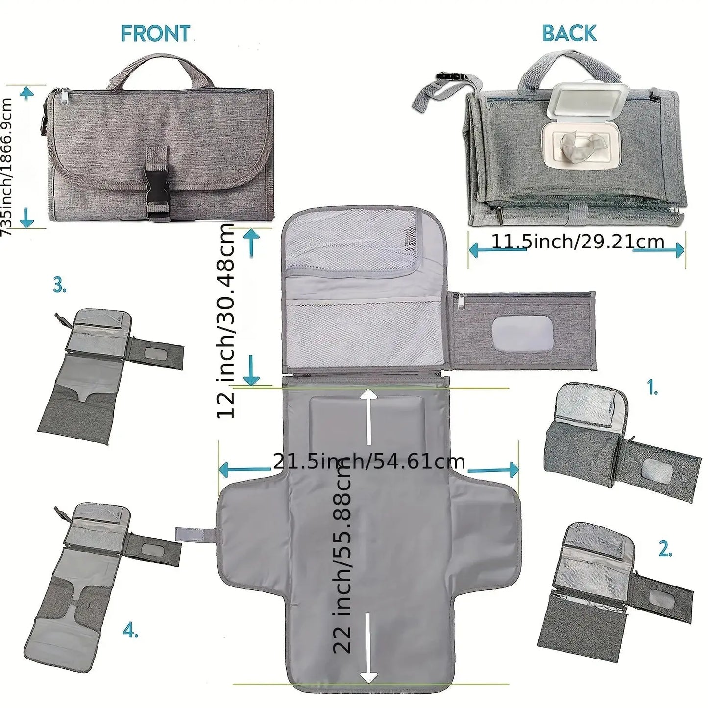 Matelas à langer portable - Bébé® premium pour bébé