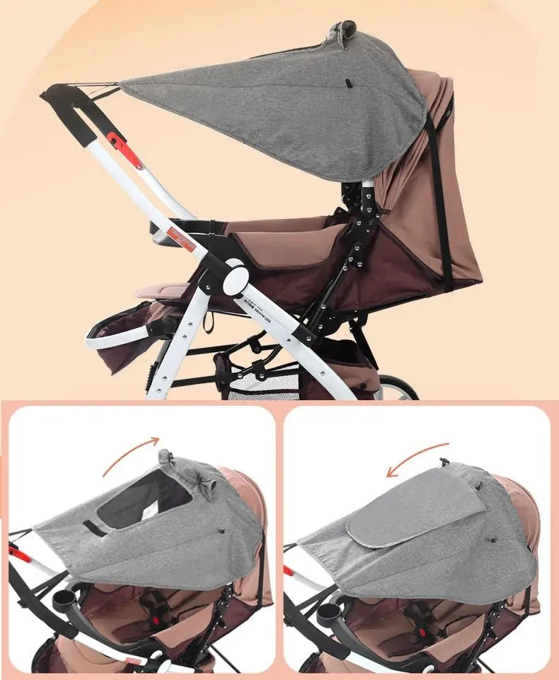 Pare Soleil poussette - Bébé® premium pour bébé
