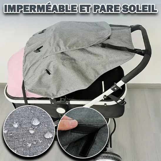 Pare Soleil poussette - Bébé® premium pour bébé