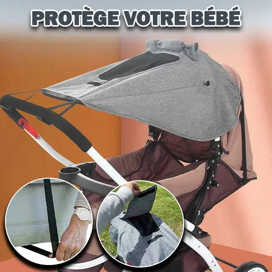 Pare Soleil poussette - Bébé® premium pour bébé