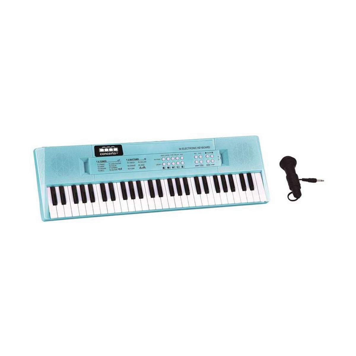 Piano Éducatif Apprentissage Reig Bleu Microphone - Jouets et jeux, Instruments de musique pour enfants premium pour bébé