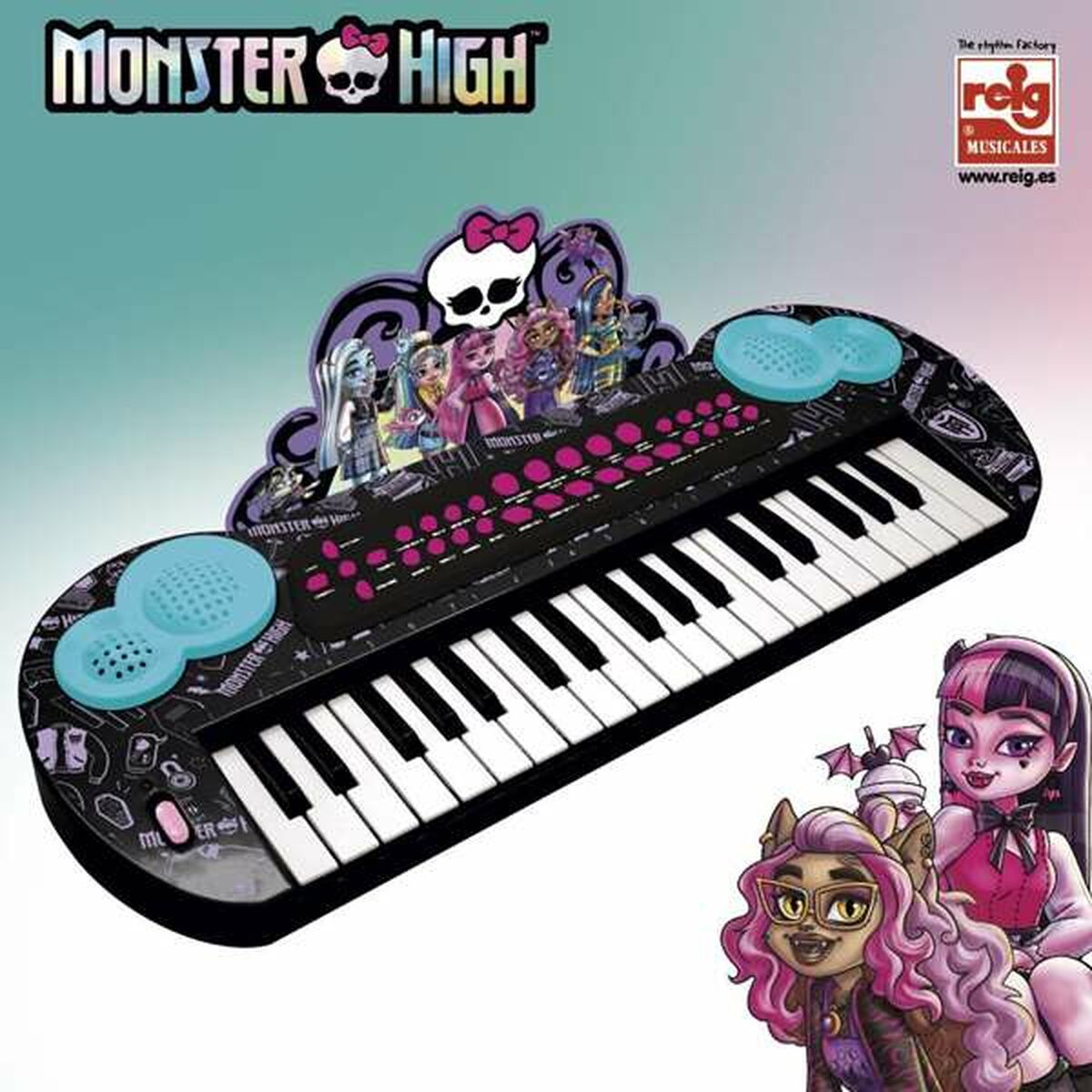 Piano Éducatif Apprentissage Reig Monster High - Jouets et jeux, Instruments de musique pour enfants premium pour bébé