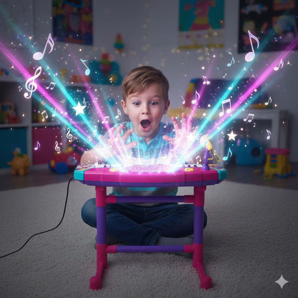 Piano Électronique Barbie Banquette - Bébé, Jouets pour la petite enfance premium pour bébé
