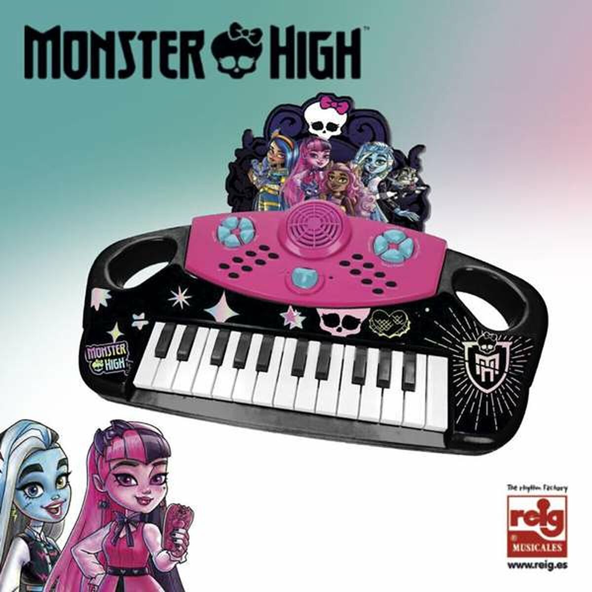 Piano jouet Monster High Électronique - Jouets et jeux, Instruments de musique pour enfants premium pour bébé