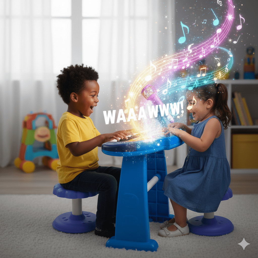 Piano jouet Sonic Électronique - Jouets et jeux, Instruments de musique pour enfants premium pour bébé