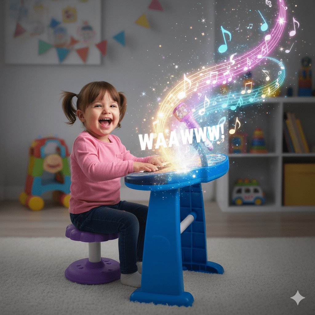 Piano jouet Sonic Électronique - Jouets et jeux, Instruments de musique pour enfants premium pour bébé