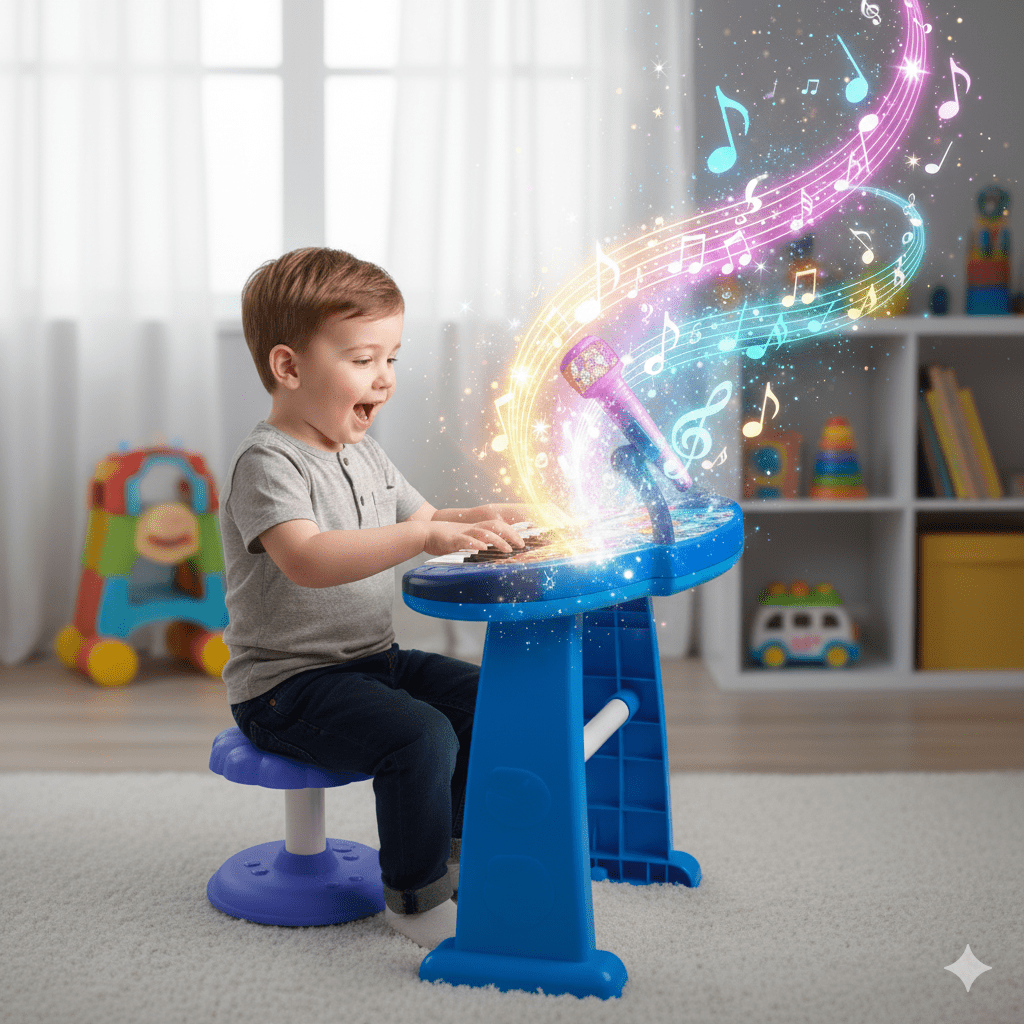Piano jouet Sonic Électronique - Jouets et jeux, Instruments de musique pour enfants premium pour bébé