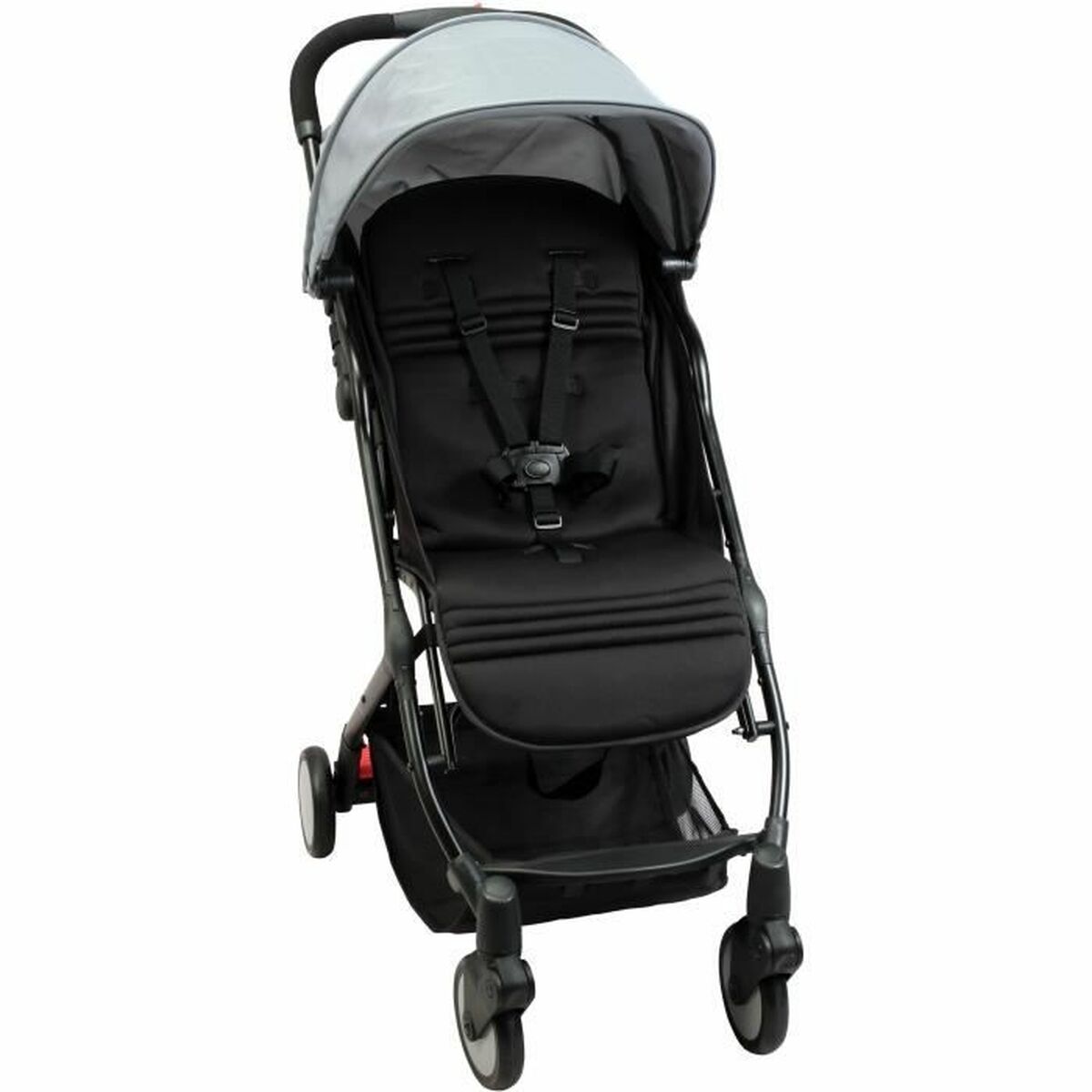 Poussette pour bébé Bambisol Noir Gris - Babycute