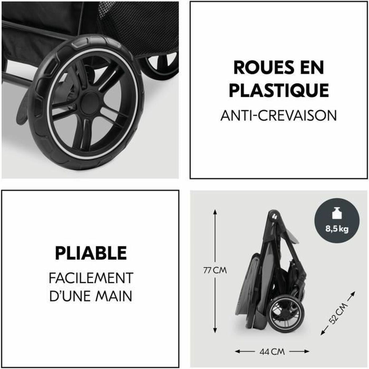 Poussette pour bébé Hauck - Babycute