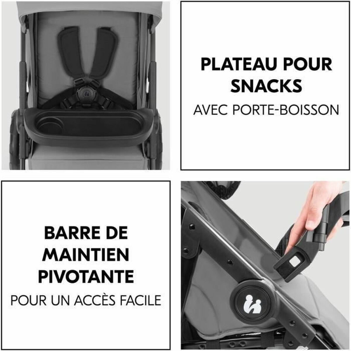 Poussette pour bébé Hauck - Babycute