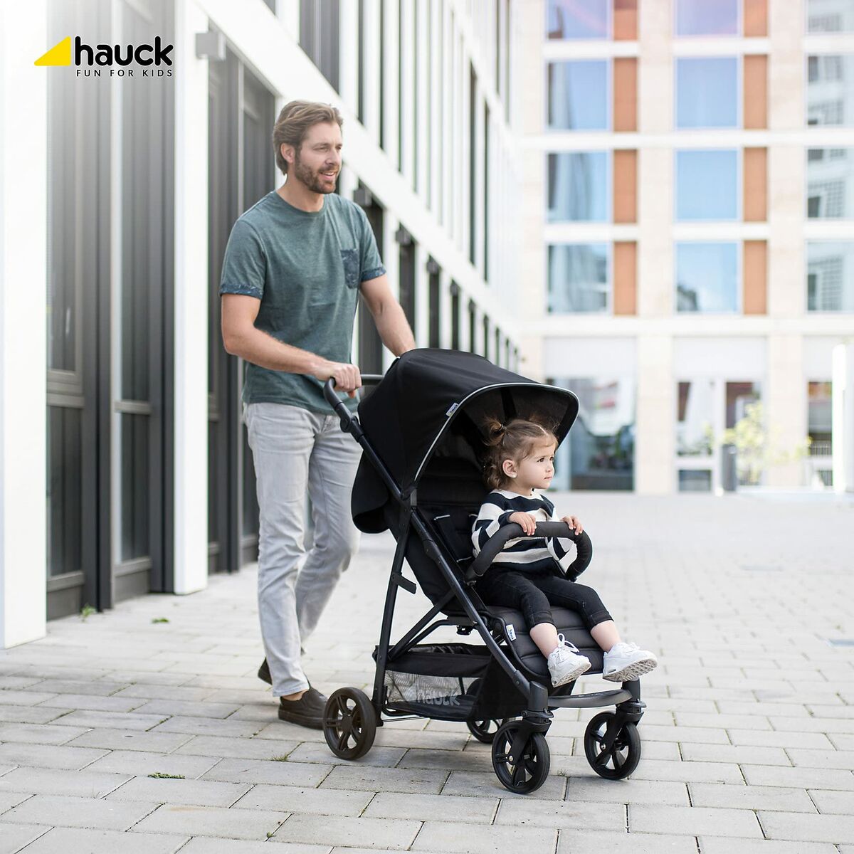 Poussette pour bébé Hauck Gris - Babycute