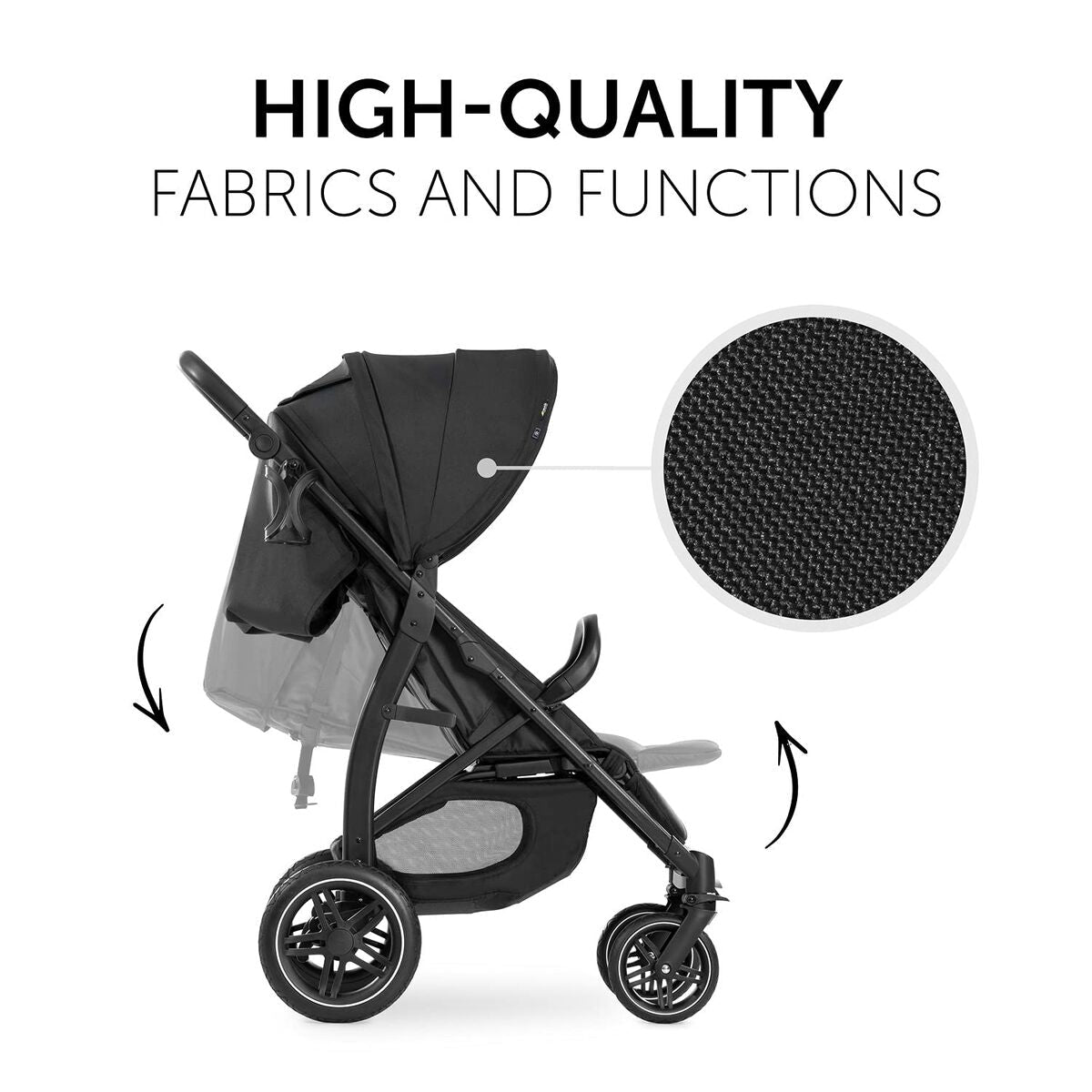 Poussette pour bébé Hauck Noir - Babycute