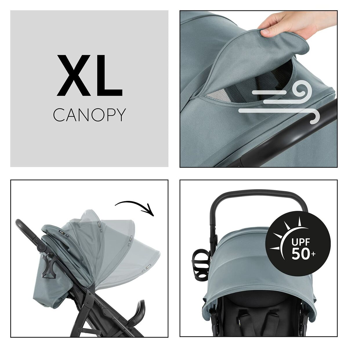 Poussette pour bébé Hauck Vert - Babycute