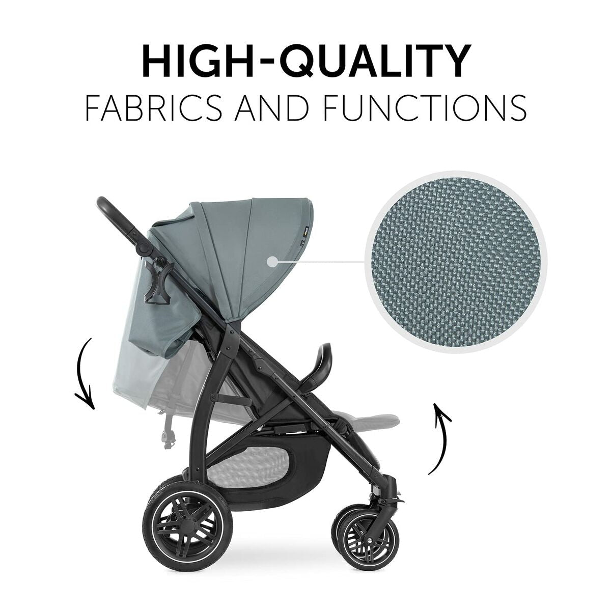 Poussette pour bébé Hauck Vert - Babycute