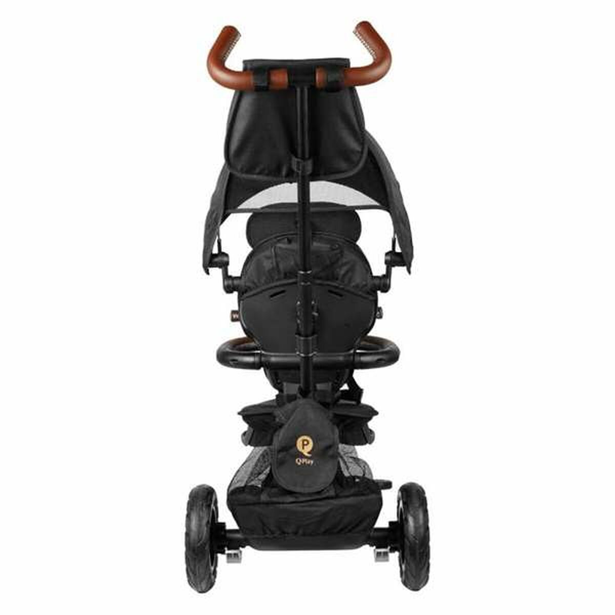 Poussette pour bébé Ocio Trends New Rito Star Deluxe Tricycle Noir - Babycute