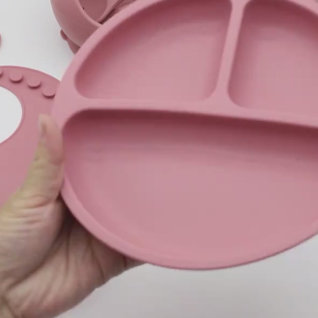 Ensemble de vaisselle en Silicone - Bébé® premium pour bébé