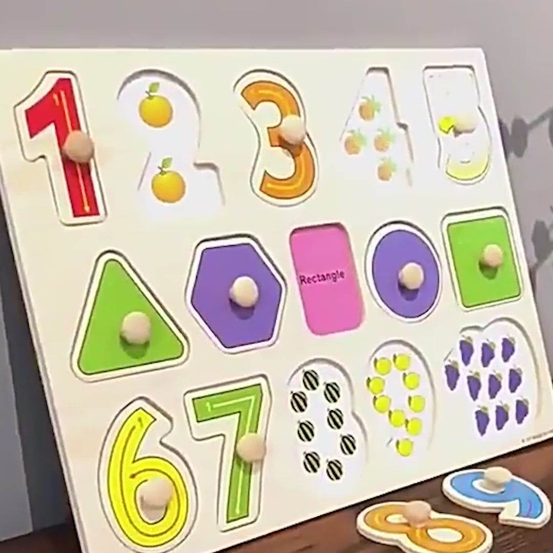 Puzzle en bois Bebe - Bébé® premium pour bébé