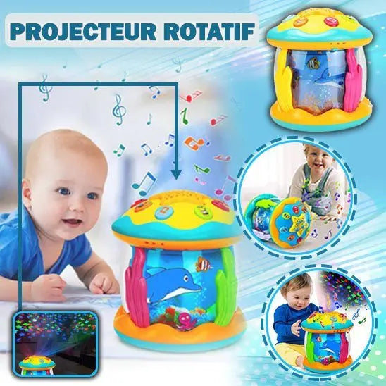 Projecteur Rotatif de l'Océan - Bébé® premium pour bébé