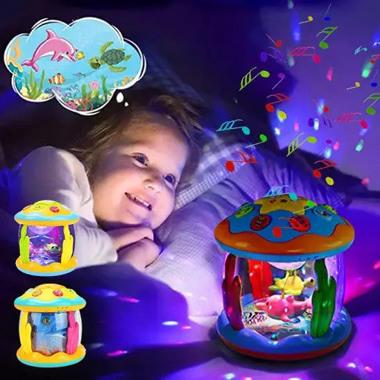 Projecteur Rotatif de l'Océan - Bébé® premium pour bébé