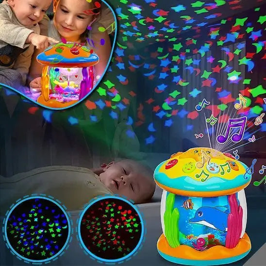 Projecteur Rotatif de l'Océan - Bébé® premium pour bébé