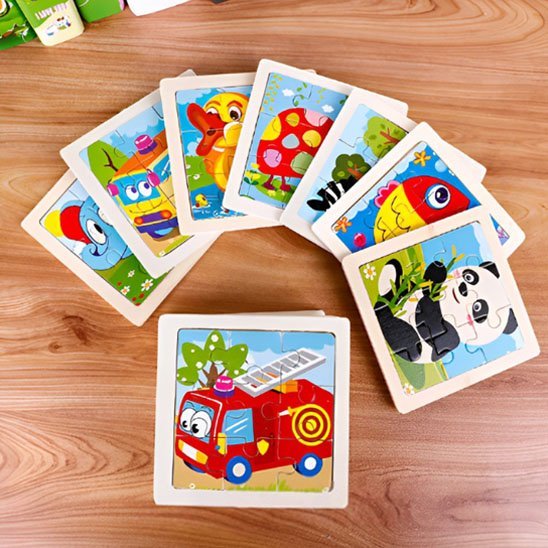 Puzzle bebe | Éveil Coloré - Babycute