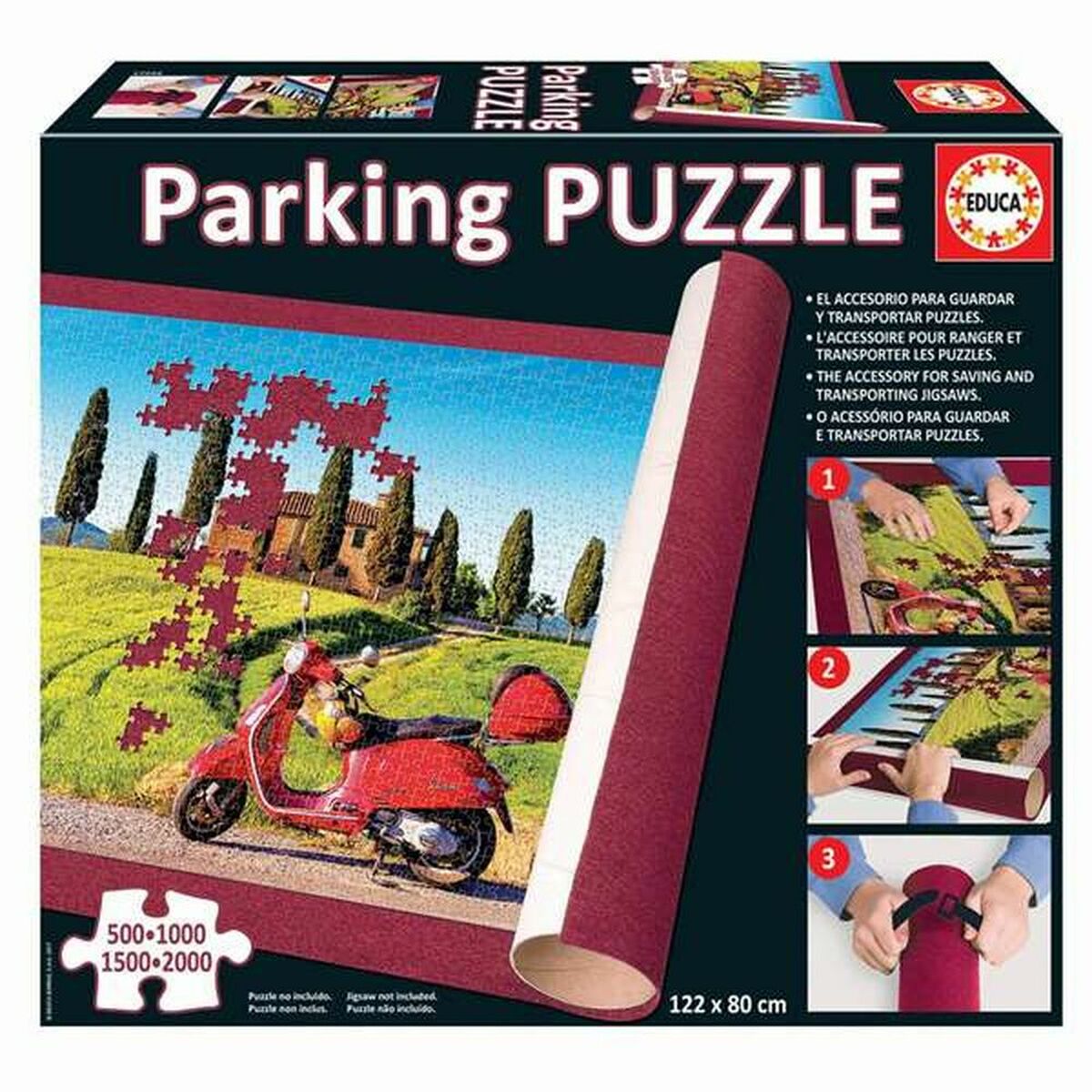 Puzzle Educa 17194.0 (122 x 80 cm) Vert Multicouleur Carton - Babycute