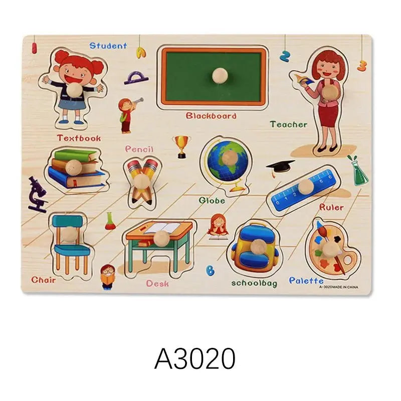 Puzzle en bois Bebe - Bébé® premium pour bébé