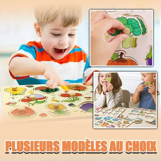 Puzzle en bois Bebe - Bébé® premium pour bébé