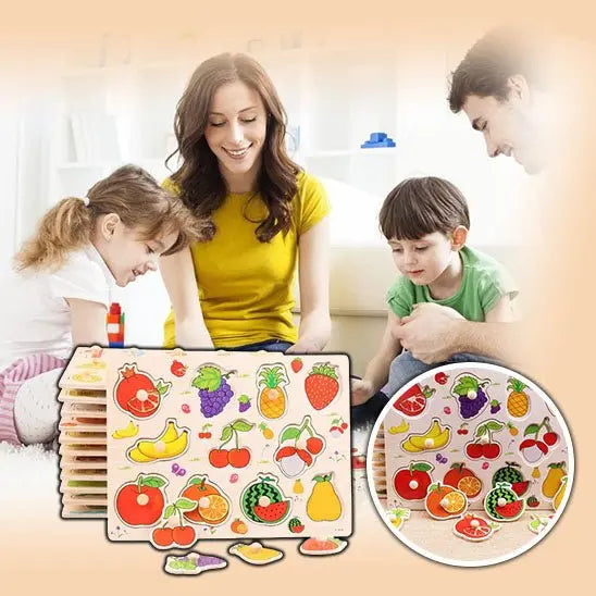 Puzzle en bois Bebe - Bébé® premium pour bébé