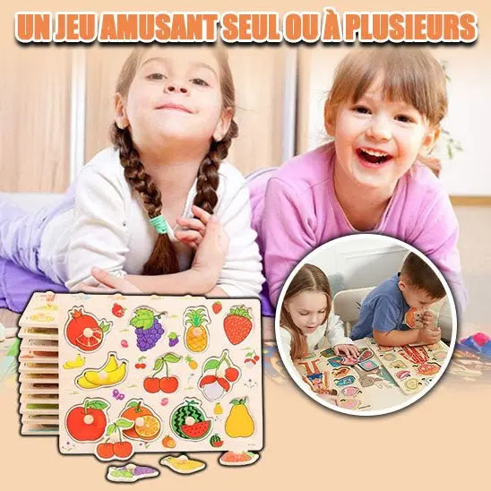 Puzzle en bois Bebe - Bébé® premium pour bébé