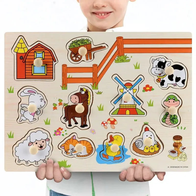 Puzzle en bois Bebe - Bébé® premium pour bébé