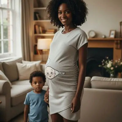 Robe grossesse | Élégance Maternité - produit premium pour bébé