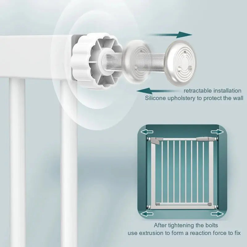 Safety Gate without Drilling - produit premium pour bébé