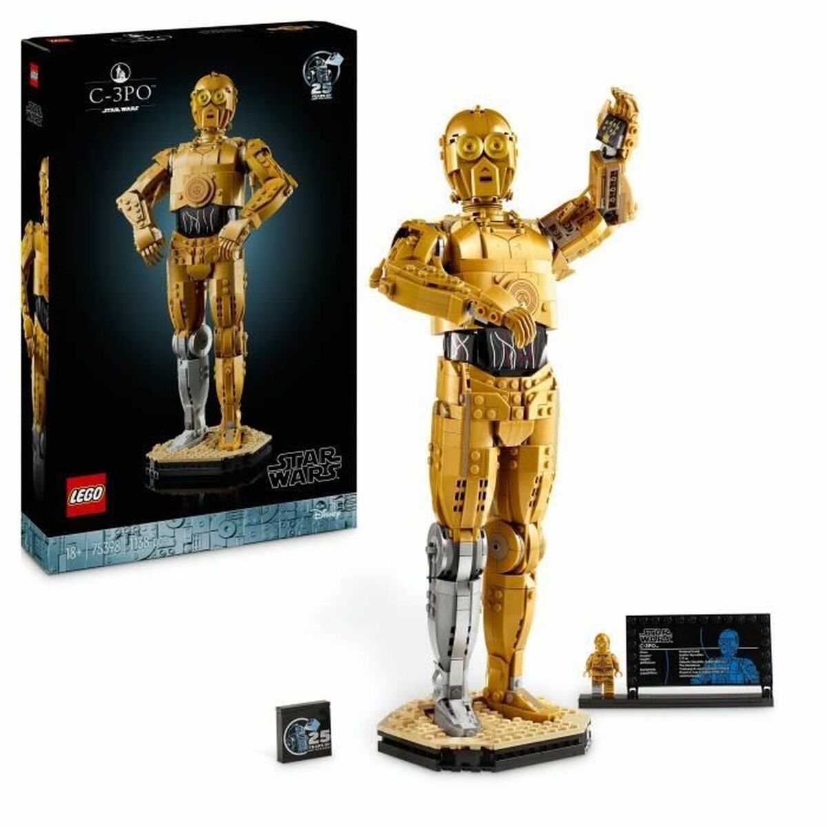 Set de construction C-3PO Star Wars Lego - Jouets et jeux premium pour bébé
