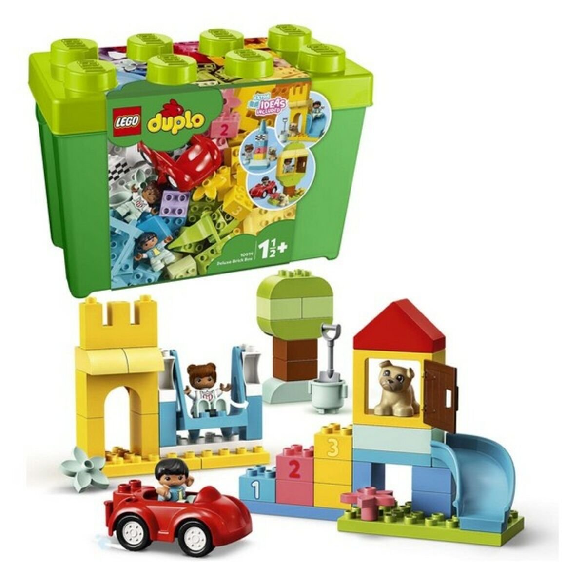 Set de construction Duplo Deluxe Brick Box Lego Duplo 10941 Deluxe (85 pcs) - Jouets et jeux premium pour bébé