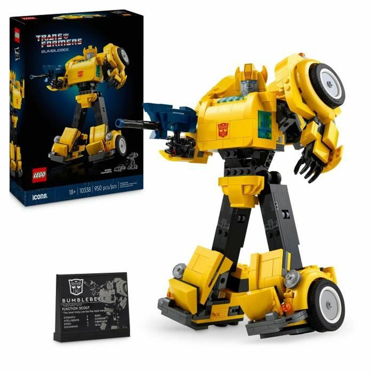 Set de construction Lego 10338 Transformers Bumblebee Multicouleur - Jouets et jeux premium pour bébé
