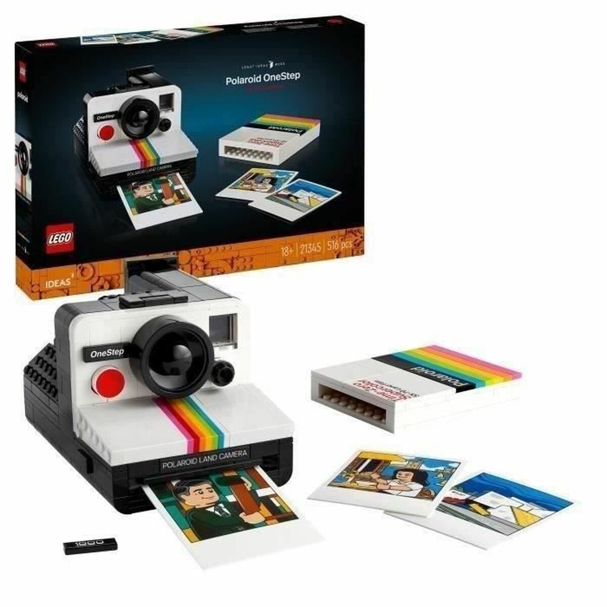 Set de construction Lego 21345 Ideas Polaroid OneStep SX-70 Camera - Jouets et jeux premium pour bébé